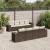 Set canapele de grădină cu perne, 9 piese, maro, poliratan GartenMobel Dekor