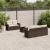 Set canapele de grădină cu perne, 6 piese, maro, poliratan GartenMobel Dekor