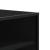 Pantofar, negru, 75x38x97,5 cm, lemn prelucrat/metal GartenMobel Dekor