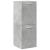 Set mobilier de baie, 3 piese, gri beton, lemn compozit GartenMobel Dekor