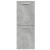 Set mobilier de baie, 5 piese, gri beton, lemn prelucrat GartenMobel Dekor