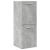Set mobilier de baie, 5 piese, gri beton, lemn prelucrat GartenMobel Dekor