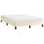 Cadru de pat, crem, 120x200 cm, piele ecologică GartenMobel Dekor