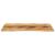 Blat birou cu decupaj curbat 110x80x2,5cm lemn masiv mango brut GartenMobel Dekor