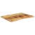 Blat birou cu decupaj curbat 110x80x2,5cm lemn masiv mango brut GartenMobel Dekor