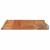 Blat masă pătrat, 60x60x2,5 cm lemn masiv acacia contur natural GartenMobel Dekor