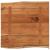 Blat masă pătrat, 60x60x2,5 cm lemn masiv acacia contur natural GartenMobel Dekor