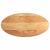 Blat de masă maro deschis 120x60x2 cm lemn masiv de stejar oval GartenMobel Dekor