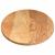 Blat de masă maro deschis 140x60x2 cm lemn masiv de stejar oval GartenMobel Dekor