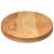 Blat de masă maro deschis 100x50x4 cm lemn masiv de stejar oval GartenMobel Dekor