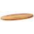 Blat de masă maro deschis 100x50x4 cm lemn masiv de stejar oval GartenMobel Dekor