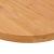 Blat de masă maro deschis 120x60x4 cm lemn masiv de stejar oval GartenMobel Dekor