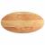 Blat de masă maro deschis 120x60x4 cm lemn masiv de stejar oval GartenMobel Dekor