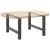 Picioare măsuță de cafea Antracit 2 buc 70x(42-43) cm Oțel GartenMobel Dekor