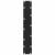 Picioare măsuță de cafea Negru 2 buc 60x(72-73) cm Oțel GartenMobel Dekor