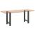 Picioare măsuță de cafea Antracit 2 buc 60x(72-73) cm Oțel GartenMobel Dekor