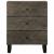 Noptiera neagra 50x33x62 cm lemn masiv de mango GartenMobel Dekor