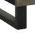 Noptiera neagra 50x33x62 cm lemn masiv de mango GartenMobel Dekor