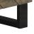 Dulap TV, negru, 80x33x46 cm, lemn masiv de mango GartenMobel Dekor
