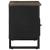 Dulap TV, negru, 80x33x46 cm, lemn masiv de mango GartenMobel Dekor