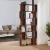 Bibliotecă/Separator, stejar maro, 80x24x192 cm, lemn prelucrat GartenMobel Dekor
