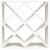 Dulap de vinuri, alb, 62x25x62 cm, lemn masiv de pin GartenMobel Dekor