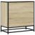 Noptiera din stejar Sonoma 60x31x60 cm lemn prelucrat si metal GartenMobel Dekor