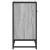 Noptiera gri Sonoma 60x31x60 cm lemn prelucrat si metal GartenMobel Dekor