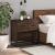 Noptiera stejar maro 60x31x60 cm lemn prelucrat si metal GartenMobel Dekor