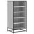 Pantofar, gri sonoma, 48x38x97,5 cm, lemn prelucrat GartenMobel Dekor