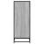 Pantofar, gri sonoma, 48x38x97,5 cm, lemn prelucrat GartenMobel Dekor