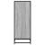 Suport pantofi Gri Sonoma 48x38x97,5 cm Lemn prelucrat GartenMobel Dekor