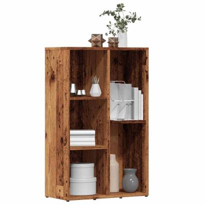 Bibliotecă, lemn vechi,45x25x80 cm, lemn prelucrat GartenMobel Dekor