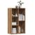Bibliotecă, stejar artizanal, 45x25x80 cm, lemn prelucrat GartenMobel Dekor