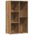 Bibliotecă, stejar artizanal, 45x25x80 cm, lemn prelucrat GartenMobel Dekor