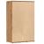 Bibliotecă, stejar artizanal, 45x25x80 cm, lemn prelucrat GartenMobel Dekor