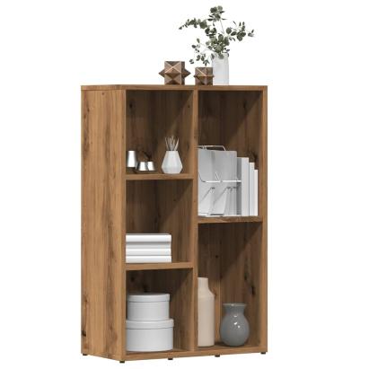 Bibliotecă, stejar artizanal, 45x25x80 cm, lemn prelucrat GartenMobel Dekor