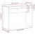 Birou, Lemn vechi, 90x40x72 cm, lemn prelucrat GartenMobel Dekor