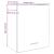 Dulap suspendat, lemn vechi, 50x31x60 cm, lemn prelucrat GartenMobel Dekor