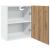 Dulapuri suspendate 2 buc., stejar artizanal, 50x31x60 cm, lemn GartenMobel Dekor