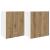 Dulapuri suspendate 2 buc., stejar artizanal, 50x31x60 cm, lemn GartenMobel Dekor