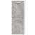 Dulap suspendat de baie, gri beton, 30x30x80 cm, lemn prelucrat GartenMobel Dekor