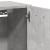 Dulap suspendat de baie, gri beton, 30x30x80 cm, lemn prelucrat GartenMobel Dekor