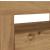 Dulap TV cu LED stejar artizanal 120x35x40 cm lemn prelucrat GartenMobel Dekor