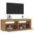 Dulap TV cu LED stejar artizanal 120x35x40 cm lemn prelucrat GartenMobel Dekor