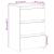 Noptiere, 2 buc., lemn vechi, 40x35x62,5 cm, lemn prelucrat GartenMobel Dekor