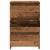 Noptiere, 2 buc., lemn vechi, 40x35x62,5 cm, lemn prelucrat GartenMobel Dekor