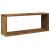 Rafturi perete cub 4 buc. lemn vechi 60x15x23cm, lemn prelucrat GartenMobel Dekor