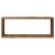 Rafturi perete cub 4 buc. lemn vechi 60x15x23cm, lemn prelucrat GartenMobel Dekor
