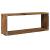 Rafturi perete cub 4 buc. lemn vechi 60x15x23cm, lemn prelucrat GartenMobel Dekor